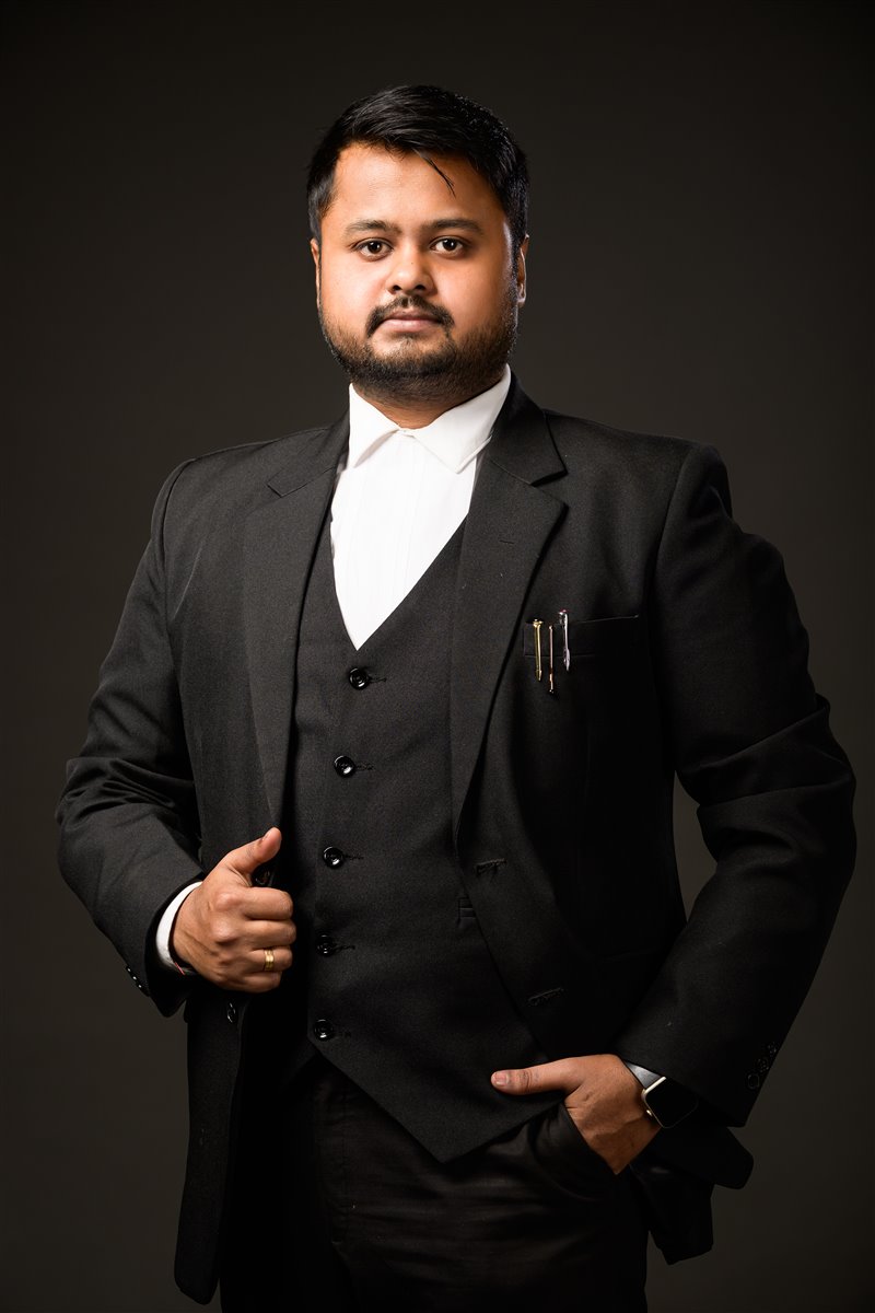 One of the ARS LAW founding advocates in a formal studio portrait.